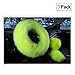 Younglingn Car Steering Wheel Cover Gear Shift Handbrake Fuzzy Cover 1 Set 3 Pcs Multi-Colored with Winter Warm Pure Wool Fashion for Girl Women Ladies Universal Fit Most Car (Grass Green)