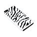 iPhone 5 White Black Dual Layer Zebra Hybrid Soft Silicone Hard PC Case Cover