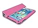 iShoppingdeals - for SKYTEX Skypad 10s 10.1-INCH Tablet SP1020 PU Leather Folio Cover Case, Hot Pink