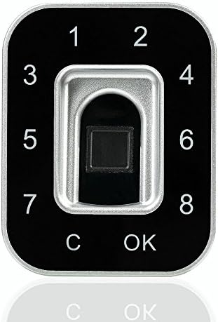 GROW G12 2018 Password Fingerprint Cabinet Lock for Office Home Bank