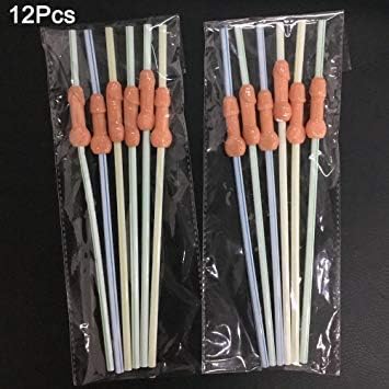 12 Pack Summer Drinking Plastic Straw for Bridal Shower Birthday Party Wedding Favor Decor Juice Home Kitchen Beer Bar Garden Supplies Tool Set Kit