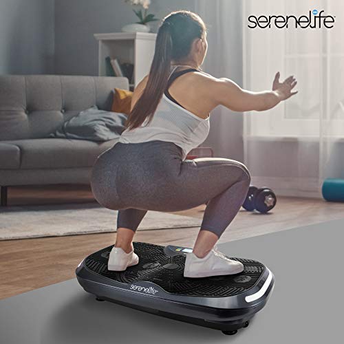 SereneLife Standing 3D Vibration Board Exercise Machine Whole Body