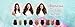 SARLA 7Pcs Hair Extensions Dirty Blonde 20 Clip in Full Head Curly Wavy Synthetic Hairpiece Heat Friendly Fiber