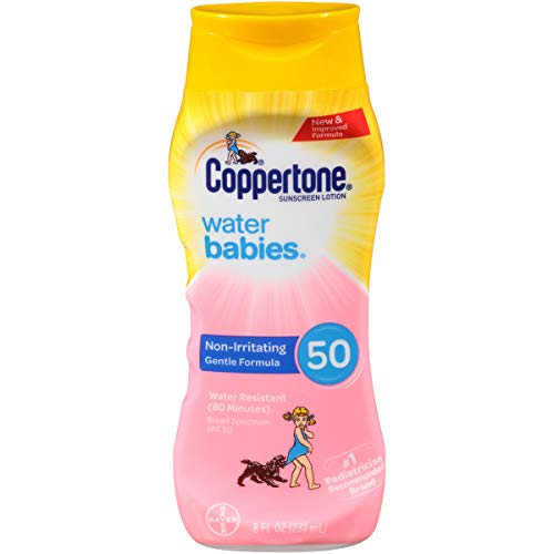 Coppertone Spf#50 Waterbabies Lotion 8 Ounce (237ml)