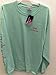 Simply Southern Womans Tee Long T-Shirt Preppy Prep Hard Home Puppy Dog Football (Small)