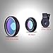 Tensun 2 in 1 Professional HD Camera Lens Kit iPhone Camera Lens 0.5X Super Wide Angle Lens 15X Macro Lens Clip-On Cell Phone Lens for iPhone 7/7 Plus/6s/6s Plus/6/5 Samsung/Android