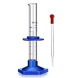 Thick Glass Graduated Cylinder Measuring Liquid Lab