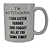 Rogue River Tactical Funny Novelty Coffee Mug- I'M Multitasking Cup, Great Gift Idea for Office Party, Employee, Boss, Coworkers, 11 Oz