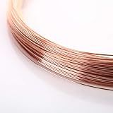 SKYPRO 99.5% Pure Copper Wire 15 Gauge Round Bare Jewelry Beading 16.4 Ft view 4