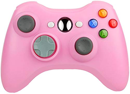 image for Bek Design Wireless Controller Game Pad Color for Xbox 360 (Pink)