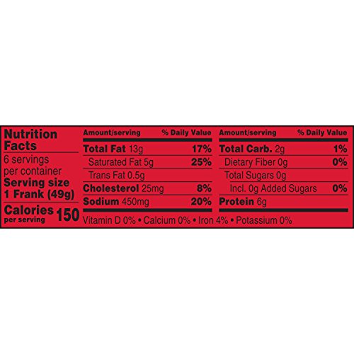 2 Hebrew+National+Franks+Ounce+Count