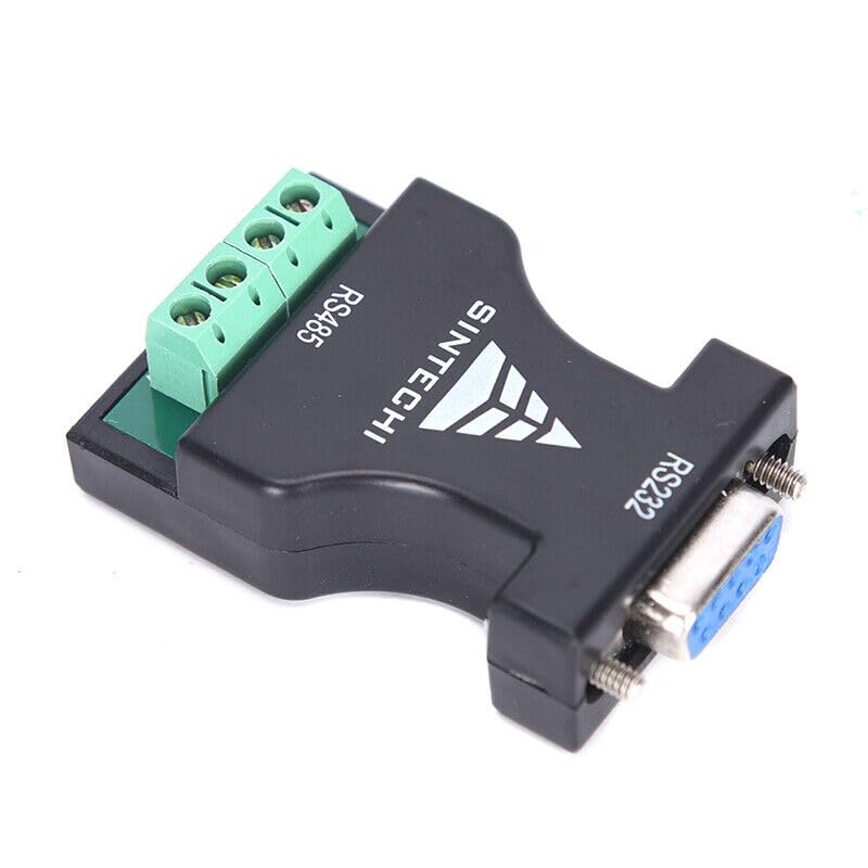 Multibao RS232 to RS485 Serial Converter Passive Converter Adapter Communication Data Interface Networking Supplies