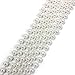 WEISIPU 6mm Pearl Bead Garland Spool Rope for Christmas Wedding DIY Decoration Supplies 20M=65ft (White)