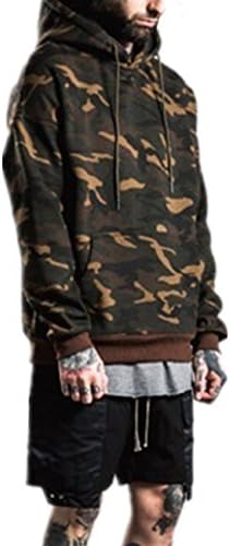 YACOPO Men's Camoflauge Hoodies Camo Hooded Sweatshirts in Sizes S-5XL