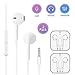 Headphones in-Ear Earbuds,[2 Pack] 3.5mm Wired Earphones Noise Isolating Cancelling Ear Buds Headsets Built-in Microphone & Volume Control for iPhone/iPod/iPad/Samsung/Android/MP3/MP4thumb 2
