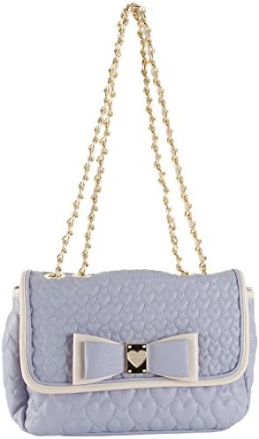 Betsey Johnson Be My Honey Buns Flapover Shoulder