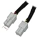 COMeap (3-Pack SATA Power Cable for Lenovo Motherboard, ATX 4 Pin to SATA Hard Drive HDD Power Adapter Extension 12-inch(30cm)