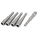 uxcell 1/4-inch Shank 7mm Hex Socket Nut Setter Driver Bit Adapter Gray 5pcs Non-Magnetic