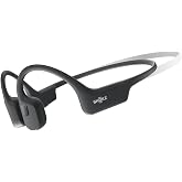 SHOKZ OpenRun Mini (AfterShokz Aeropex Mini) -Bone Conduction Open-Ear Bluetooth Sport Headphones - Waterproof Wireless Earphones for Workouts and Running - Built-in Mic (Renewed)