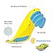 QHsport Shoe Insoles, Cushioning Gel Athletic Insole/Insert Arch Support for Men and Women (Kids 2-6|Women 5-6)thumb 1