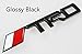 MYCXS //TRD Emblem Decal Badge Sticker Painting Plastic Auto car for Toyota REIZ Camry Corolla TRD PRO Tacoma TSS RWD