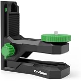 Enventor Laser Level Wall Mount with Magnetic Base, 1/4"-20 Thread | 50 MM Height Adjustment, 360&deg; Rotation, 3.31 LB Capacity, 5/8"-11 Tripod Socket, Hook or Rope Suspension