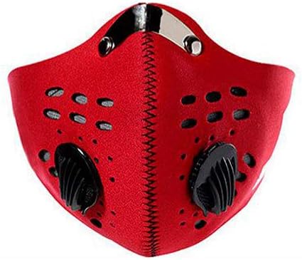 Anti-fog haze mouth and nose mask, washable, sports cycling mask, anti-dust, bicycle cycling wind-proof running mask, reusable breathable mask, average code