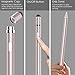 MoKo 1.5mm Active Stylus Pen, High Precision Sensitivity Capacitive Pen Universal Metal Stylus Pencil Fit with iPad Pro 10.5/iPad 9.7 2018/iPad 9.7 2017 - Rose Gold