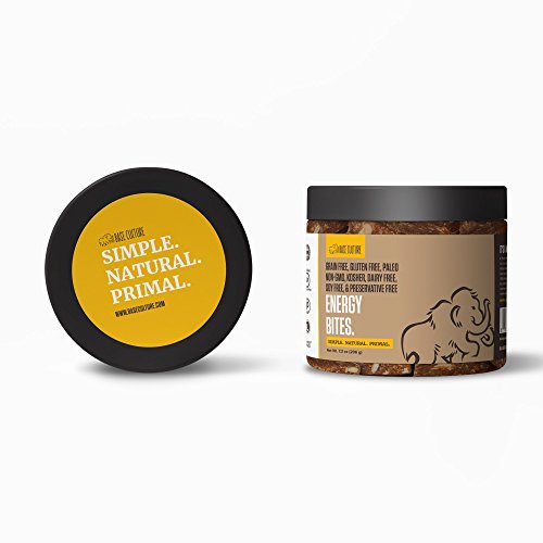 Paleo Snacks, Energy Bites 100% Gluten Free Energy Bars and Paleo Certified, 30g Protein Per Jar, Crafted by Base Culture (6 Count) - Thumbnail 2