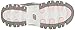 Skechers Sport Women's D'Lites Memory Foam Lace-up Sneaker,Biggest Fan Grey/White,8.5 M US