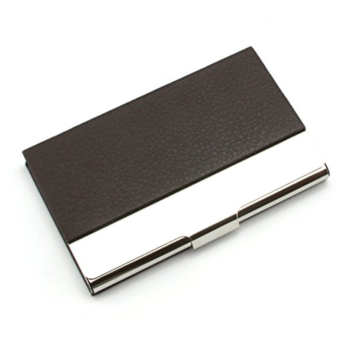 Partstock(tm) litchi profile pu leather & stainless…