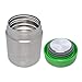 LunchBots Thermal 8 oz Triple Insulated Food Container - Hot 6 Hours or Cold 12 Hours - Leak Proof Thermos Soup Jar - All Stainless Interior - Green