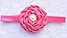 QandSweet Baby Girl's Beautiful Headbands and Bows Soft Nylon Head Wraps for Photograph (Mix 9 Colors)
