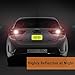 BOKA Student Driver Magnet Safety Sign Vehicle Bumper Magnet - Car Vehicle Reflective Sign Sticker Bumper for New Drivers - Set of 3