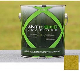 Chemsol 75-YE-HG Nonslip Coating, Extremely Durable Antislip Paint, Safety Yellow, 1/2 Gal.