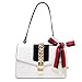 Beatfull Mini Handbags for Women, Fashion Shoulder Bag Cross Body Bag with a Bow Tie (White)