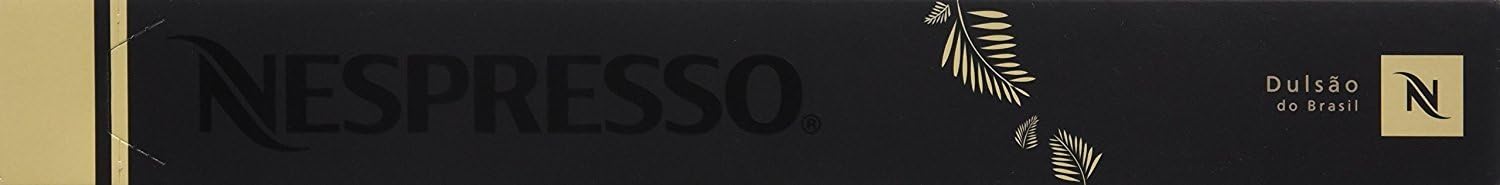 Nespresso Dulsao Do Brasil Coffee Capsules, 10 Capsules