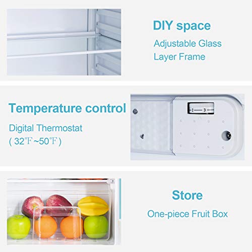 5 KUPPET+Refrigerator+Compartment+Adjustable+Removable