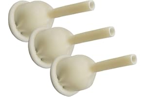 YEYSXSY 20 Pack Urinal Bag Male External Catheter Self Adhering Male External Condom Catheter Soft Latex 30mm