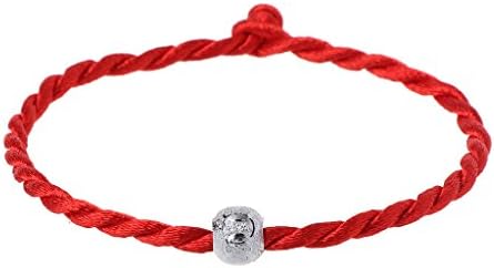 Get Fresh Kabbalah Red Rope String Bracelets Lucky Bead Tibetan Buddhist Jewelry Transfer Beads Red Rope