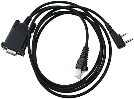 Bigstone 8-Pin + Kenwood 2-Pin 2 in 1 Programming Cable For BaoFeng, TK3107 /TM271/TK8108/TK3207G