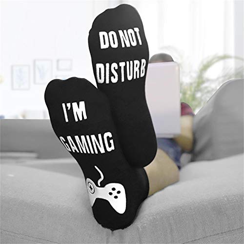 Do Not Disturb I'M Gaming Socks, Teenage Gifts Idea Teens Stocking