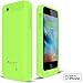 iPhone SE/5C/5S/5 Battery Case, Alpatronix [BX120plus] 2400mAh MFi Certified Removable Extended Rechargeable Protective Charging Case [Full Compatible Support with iOS 9+ & Apple Pay, Ultra-Slim, Ultra-Portable External Charger Case / Fits all versions of iPhone SE, 5C, 5S & 5 with Juice Pack & Power Bank Features] - (Lime Green)