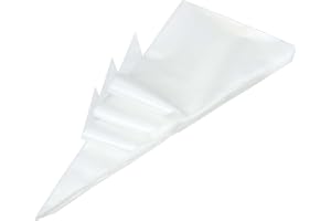 Extra Large Piping Bags 24 Inch, HOMIOVE 50 Pack Long Big Disposable Pastry Bags Thick Anti-Burst Tipless Icing Frosting Bags