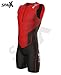 Sparx X Triathlon Suit Racing Tri Cycling Skin Suit Bike Swim Run (Red, Medium)