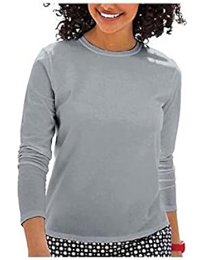 Women's Long-Sleeve T-Shirt_Deep Navy
