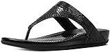 FitFlop Womens Banda Crystal IMI-Snake Toe Post