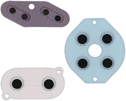 Gtide Conductive Pad Rubber Contact Adhesive Silicone Pad Button D-Pad Repair for GB Gameboy System (30 Pack)