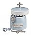 Blue My First Rosary for Boy Elegant Ceramic Keepsake Box from Grasslands Road