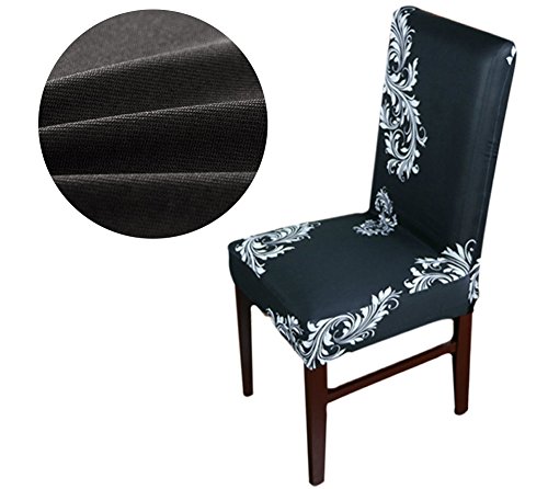 BleuMoo Multicolor Optional Soft Contracted Hotel Home Elastic Chair Cover (Pattern 2) - Thumbnail 6